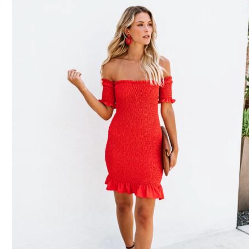 Vici Ruffle Dress
